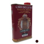 Cire liquide acajou 500 ml ? finition brillante pour bois dur ? protection durable et �clat ? cire d'abeille ...