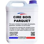 Cire parquet - 4x5 l - codeve bois - chêne clair - pour l'entretien de votre parquet, plancher, escalier ... Cire parquet - 4x5 l - codeve bois - chêne clair - pour l'entretien de votre parquet, plancher, escalier ...