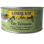 Cire p�te teintante � patiner ch�ne fonc�, 500ml