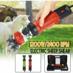 Cisailles  moutons lectriques 1200 w, tondeuse  moutons portable avec 6 vitesses, cisailles  chvres ...