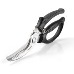 Ciseaux � volaille avec poign�es en plastique - ciseaux m�nagers en acier inoxydable et plastique - poign�es ...