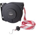 Clas - enrouleur de balisage 20m carter abs et support mural - eg 0017 equipements
