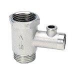 Clapet anti - retour pour chauffe - eau � vidange manuelle