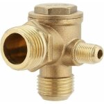 Lucky - 88 - clapet anti - retour de compresseur d'air  90 degrs filetage male en laiton de pression ...