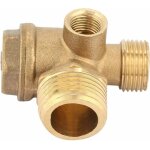 Clapet anti - retour de compresseur d'air, compresseur d'air en laiton � 3 ports clapet anti - retour ...