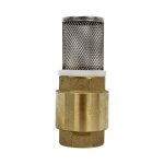 Clapet anti - retour femelle - femelle 1'' (26 / 34) + filtre inox (cr�pine) 1'' (26 / 34) - sans acs ...