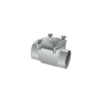 Clapet anti - retour mâle femelle Ø110, mâle à coller, femelle à joint - first plast Clapet anti - retour mâle femelle Ø110, mâle à coller, femelle à joint - first plast