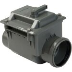 Outile - clapet anti - retour en pvc à fermeture manuelle ø 100 à joint Outile - clapet anti - retour en pvc à fermeture manuelle ø 100 à joint