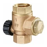 Thermador ? clapet chauffage central 1' f / f ? corps en laiton ? d�brayable pour pr�vention thermosiphon ...