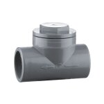 Centrale brico - clapet antiretour en pvc à coller, femelle / femelle, d. 32 Centrale brico - clapet antiretour en pvc à coller, femelle / femelle, d. 32