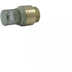 Multitanks - clapet corps laiton avec cr�pine inox 304 1''1 / 2