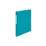 Exacompta - classeur 4 anneaux plastifi budget a4 - dos 2 cm - vert d'eau - lot de 20