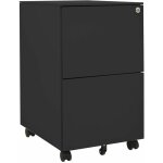 Classeur mobile anthracite 39x45x67 cm acier vidaxl