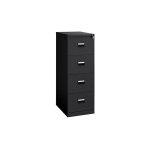 Sans marque - classeur monobloc 4 tiroirs confort - noir - maxiburo
