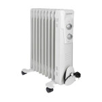 Radiateur bain d'huile 9r 2000w clatronic ra 3736 blanc Radiateur bain d'huile 9r 2000w clatronic ra 3736 blanc