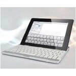 Clavier qwerty bluetooth pour ipad 2 et 3, �tui en aluminium, support et tablette