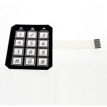 Clavier de rechange pour coffre - fort e'lectronique touches pie'ces de'tache'es accessoires