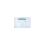 Clavier tactile blanc rpkelpwt000b pour alarme lightsys plus risco elegant rpkelpwt000b