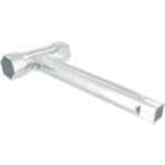 Cl  bougie d'allumage de 19x21mm avec carr de vidange femelle de 11mm.
