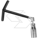 Cl� � bougie briggs pour tracteur tondeuse hexagonale � 16mm embouchure hexagonale