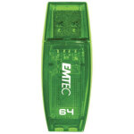 Cl� usb 3. 0 emtec c410 64 go vert
