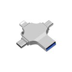 Cl usb 4 en 1, 32 go - vitesse et praticit pour votre ordinateur, smartphone et ordinateur portable ...