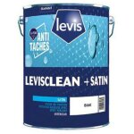 Levis - clean + satin peinture acrylique effet perlant anti taches - surfaces murales - intrieur conditionnem ...