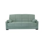Clic clac 3 places megan 14 - tissu soro vert amande - avec accoudoirs - couchage 130x190 cm - l223 x ... Clic clac 3 places megan 14 - tissu soro vert amande - avec accoudoirs - couchage 130x190 cm - l223 x ...