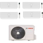 Bosch - climatisation quadri split 8200w r�versible + 4 unit�s int�rieures 2000w r32