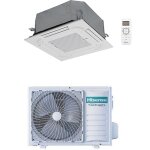 Climatiseur cassette hisense r329000 btu act26ur4rcc8 inverter classe a + + / a +