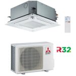 Climatiseur cassette mitsubishi slz - m25fa 9000 btu inverter 4 voies, r32, classe a + + / a + Climatiseur cassette mitsubishi slz - m25fa 9000 btu inverter 4 voies, r32, classe a + + / a +
