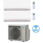 Climatiseur daikin comfora avec , wifi inclus, dual split inverter, 7000 + 9000 btu, ue 2mxm40a9, classe ...