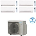 Climatiseur daikin comfora wifi inclus quadri split inverter 9000 + 9000 + 9000 + 12000 btu avec u. e. ...