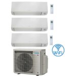 Climatiseur daikin perfera all seasons wifi trial split inverter 7000 + 9000 + 15000 btu avec avec ue ...