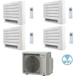 Climatiseur daikin srie fvxm - a console au sol perfera r32 quadri split inverter 9000 + 9000 + 9000 ...