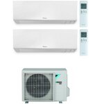 Daikin - climatiseur dualsplit perfera 2mxm50a + ftxm20r + ftxm35r (7 + 12) 7000 + 12000 btu modle 2022 ...