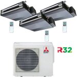 Climatiseur gainable mitsubishi r32 sez - m da trial split inverter 9000 + 12000 + 12000 btu avec certificatio ... Climatiseur gainable mitsubishi r32 sez - m da trial split inverter 9000 + 12000 + 12000 btu avec certificatio ...