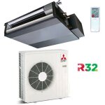 Climatiseur gainable à onduleur mitsubishi sez - m50da r32 18000 btu, classe a + / a + Climatiseur gainable à onduleur mitsubishi sez - m50da r32 18000 btu, classe a + / a +
