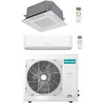 Climatiseur hisense hi comfort + cassette 4 voies r32 dual split inverter 12000 + 12000 btu avec u. e. ...