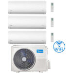 Midea ? climatiseur r�versible 9000 btu ? technologie inverter quattro ? classe a + + / a + ? autodiagnostic ...