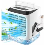 Climatiseur mobile ontway mini refroidisseur d'air silencieux 4 en 1 led classe �nerg�tique a