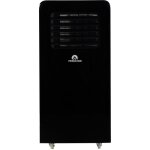Glaziar - climatiseur mobile rversible 2900w 380m3 / h 50db - noir - pretador