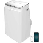 Climatiseur portable dede 12000 btu avec de heat pompe et commande wi - fi por. tlcommande incluse. ...
