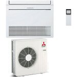 Climatiseur de sol mitsubishi mfz - kt50vg 18000 btu inverter neuf classe a + + / a +