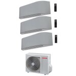 Toshiba - climatiseur trial split rversible haori series 10000 + 10000 + 16000 (9000 + 9000 + 15000) ...