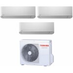 Toshiba - climatiseur trial split rversible rversible seiya 10 + 10 + 13 (9 + 9 + 12) ras - 3m18u2avg ...