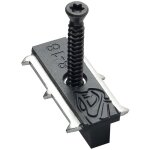 Clips de fixation invisibles bois composite et thermo modifi�s cobra hybrid 8 - 18 sachet de 90 clips ...