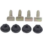 Clips de garniture de passage de roue avant avec vis 12290 de remplacement pour vauxhall corsa 2000 - ...