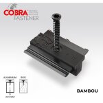 Clip terrasse bois hybrid 7 - 22 - 90 clips + vis 4x35mm - pour lames en bois thermotrait�s et bambou ...