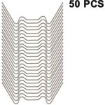 Clips de vitrage en acier inoxydable, clip de serre de type w, pour panneaux de chambre creuse de serre ...